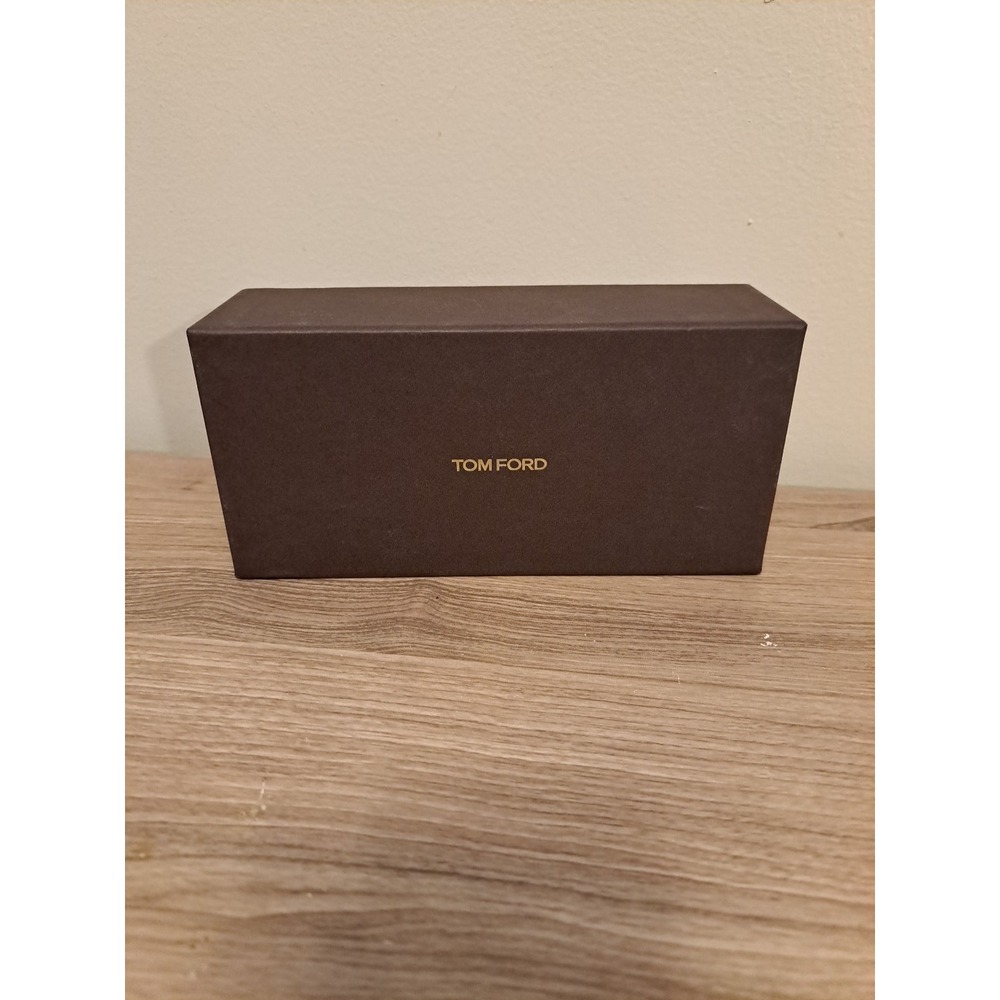 Genuine Original Tom Ford Empty Brown Box for Sunglasses 18cm x 8.5cm x 7cm
